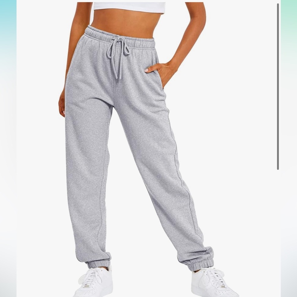 Gray Jogger Sweatpants